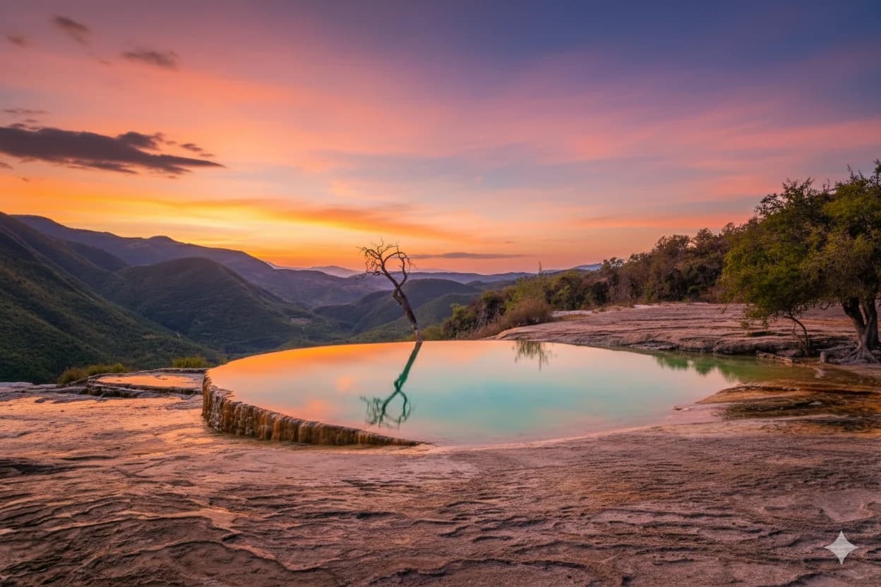 Hierve el Agua: Ruta de Naturaleza, Tradición y Sabores