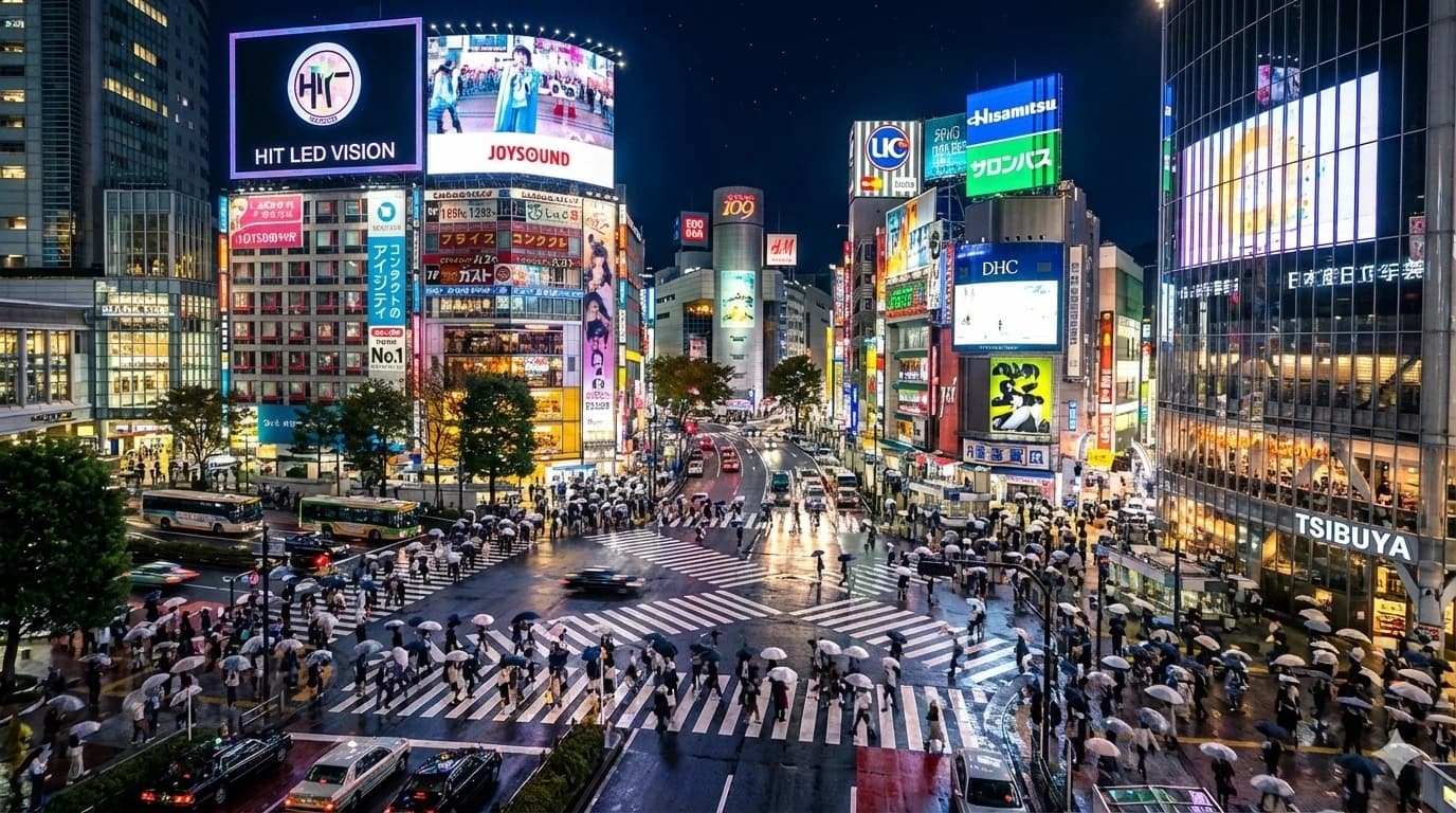 Santuario Meiji y el cruce de Shibuya.